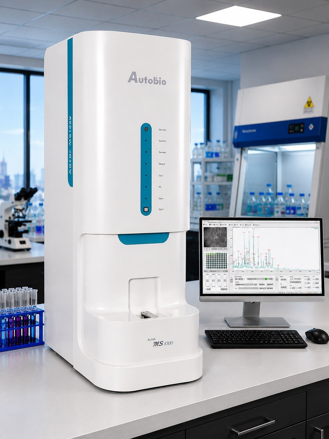 Autof ms1000 MALDI-TOF mass spectrometer